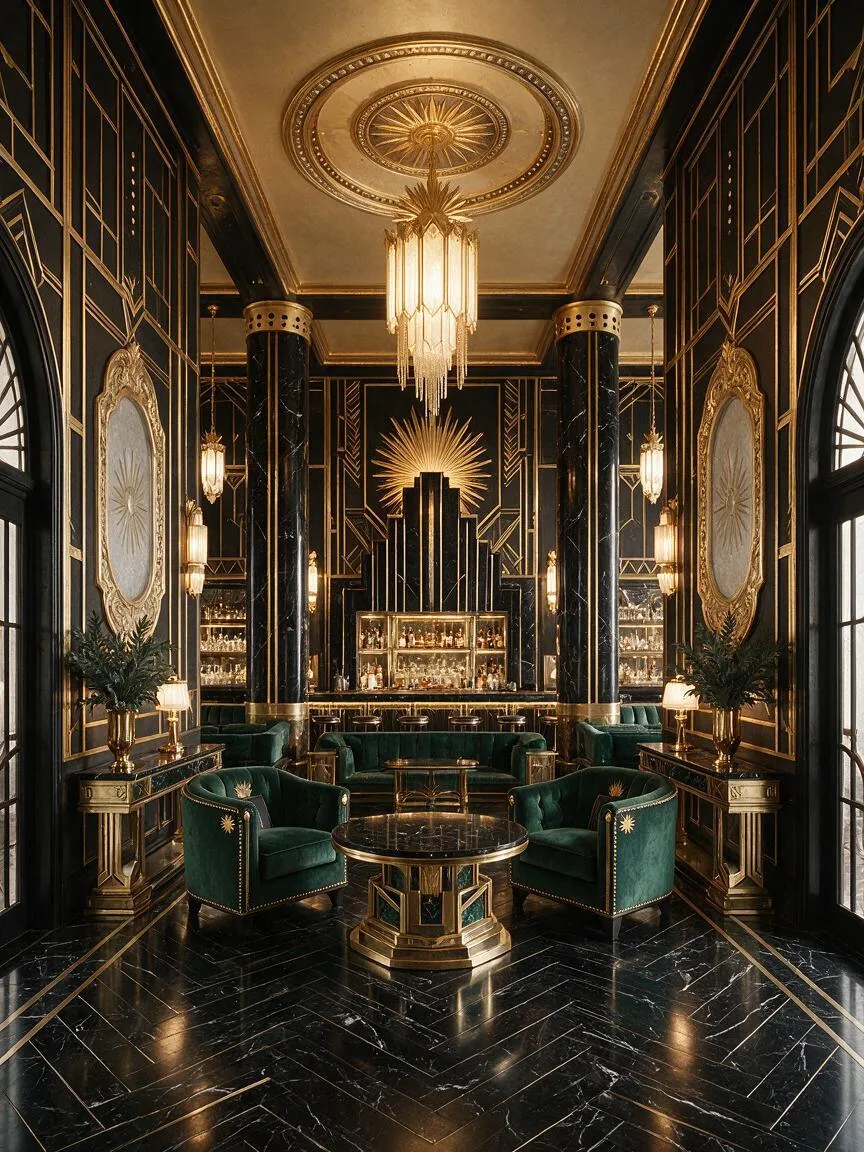装饰艺术(Art Deco)示例画面