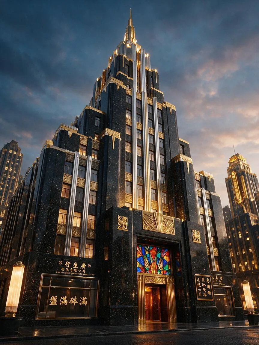 装饰艺术(Art Deco)示例画面