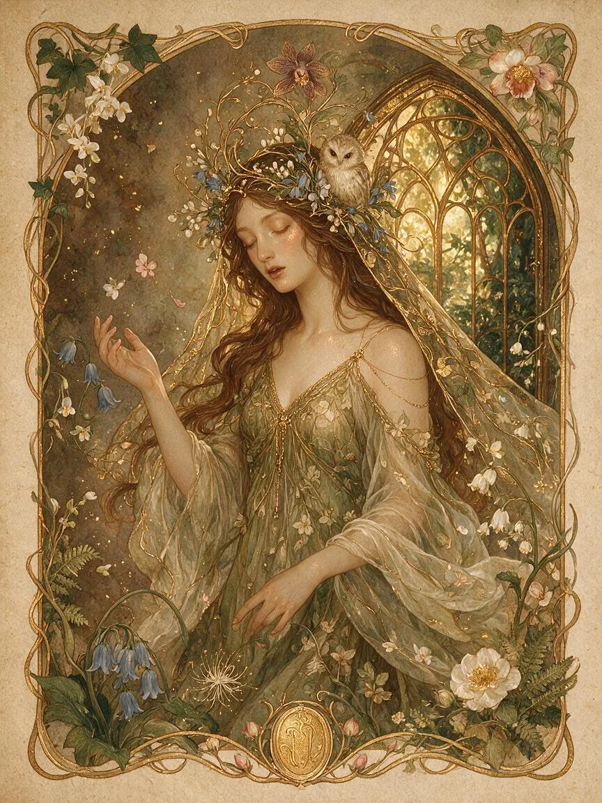 新艺术运动（Art Nouveau）示例画面
