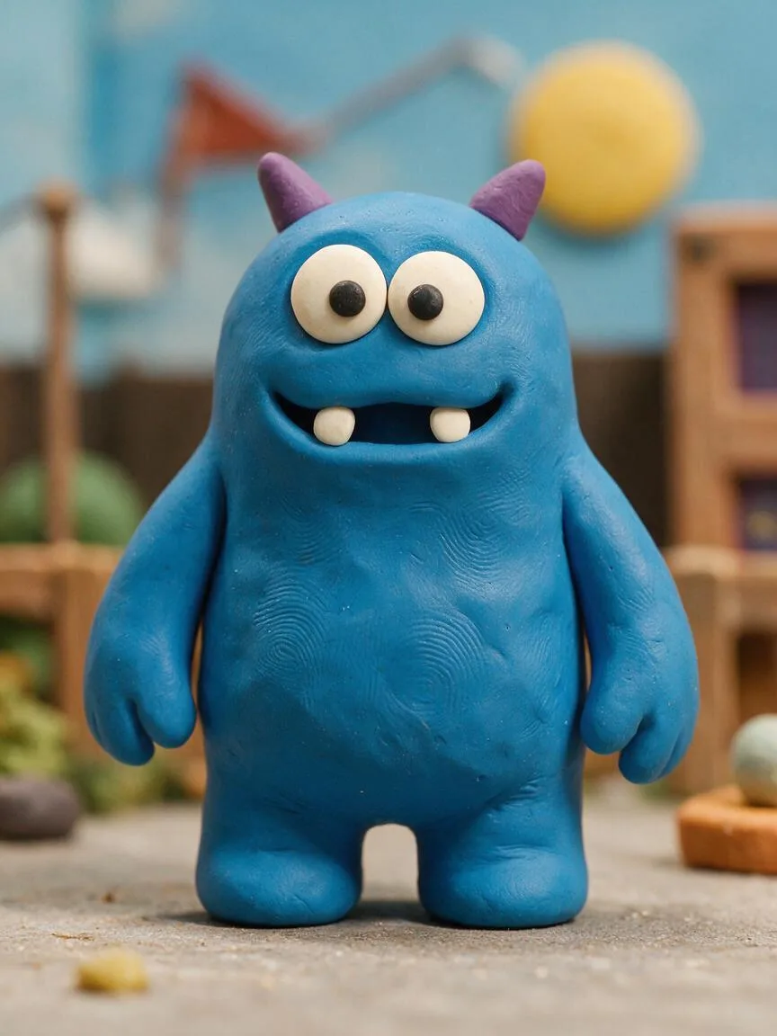 黏土定格(Claymation)示例画面
