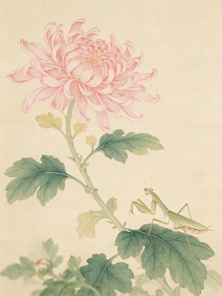 工笔画(Gongbi)示例画面