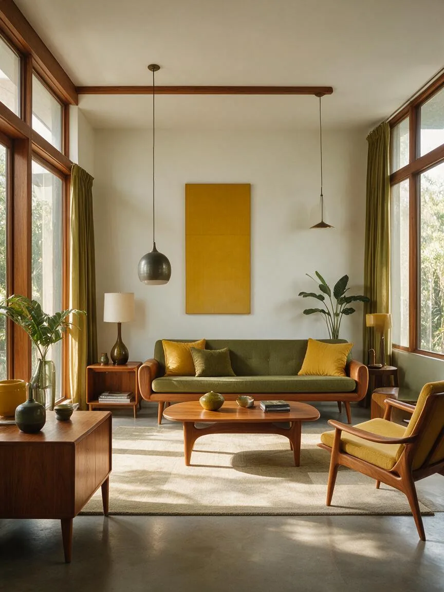 中世纪现代(Mid-Century Modern)示例画面