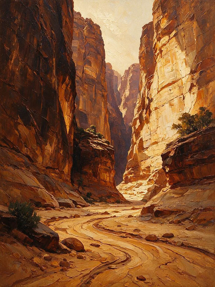 油画(Oil Painting)示例画面