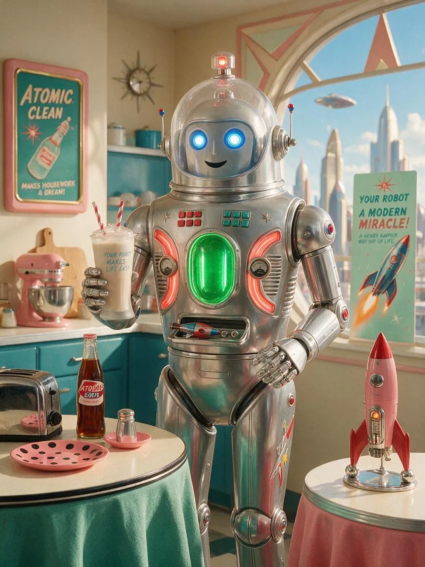 复古未来主义(Retro Futurism)示例画面
