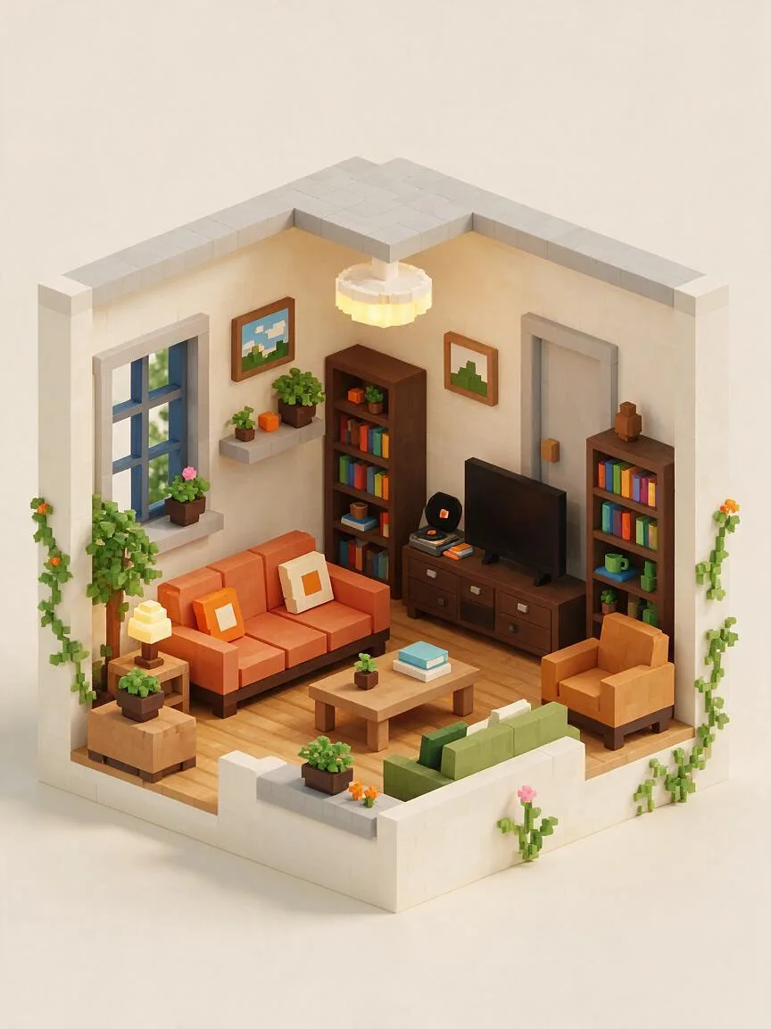 体素（Voxel）示例画面